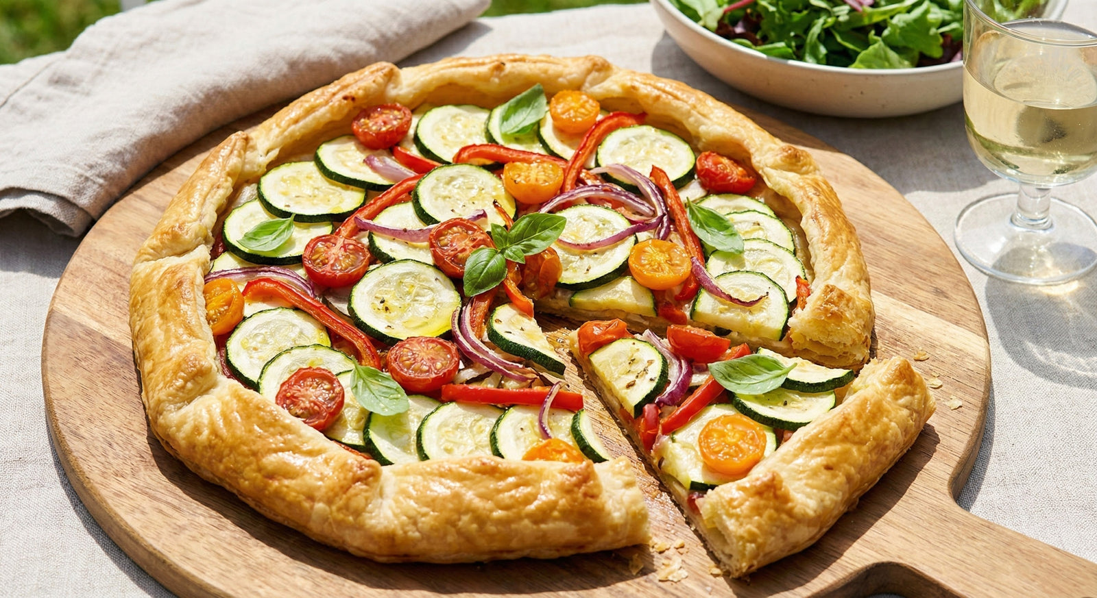 Rustic Summer Harvest Galette