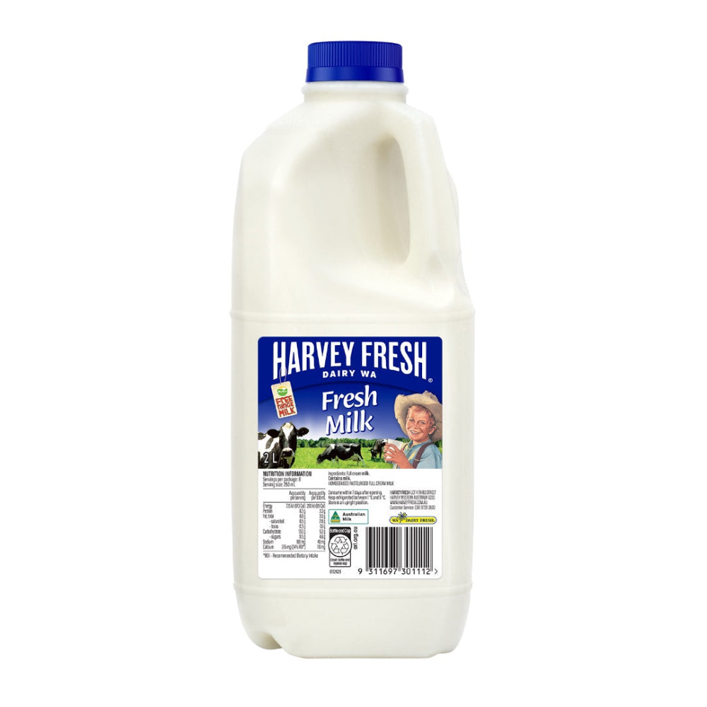 Harvey Fresh Full Cream Milk - Glavocich Produce